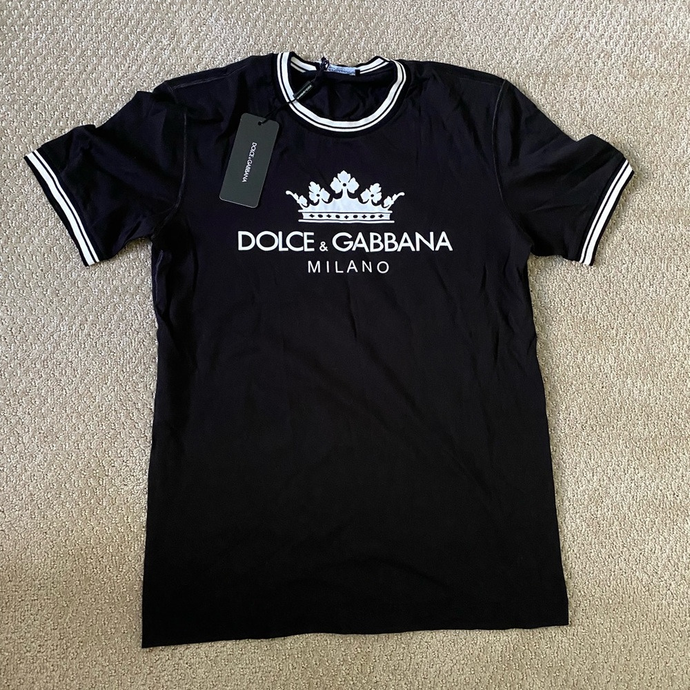 Dolce & Gabbana NEW Black & White T-Shirt
